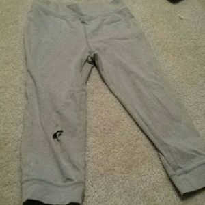 Medium pair of used gray leggings